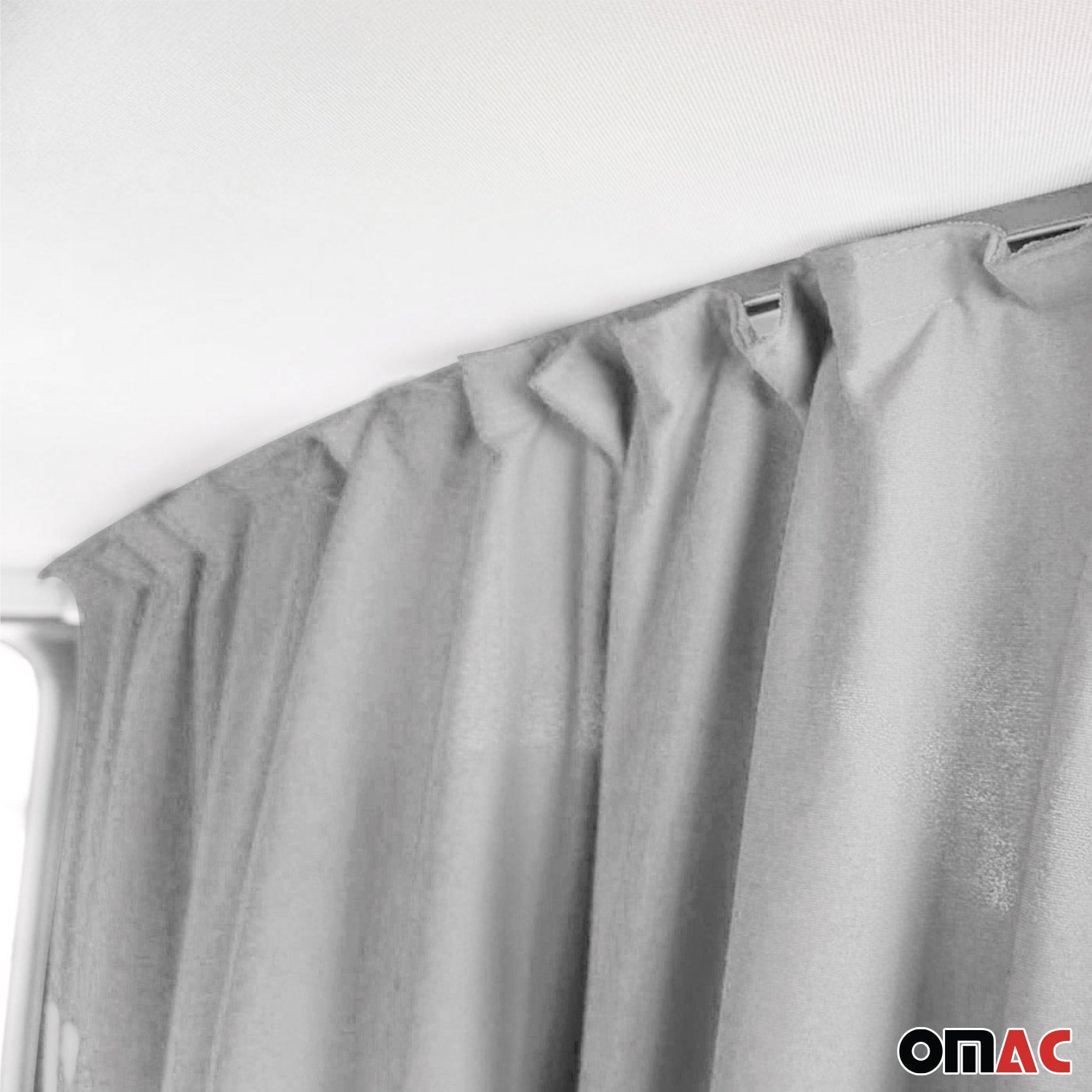 Chevrolet Cabin Divider Curtains Privacy Curtains Gray 2 Curtains