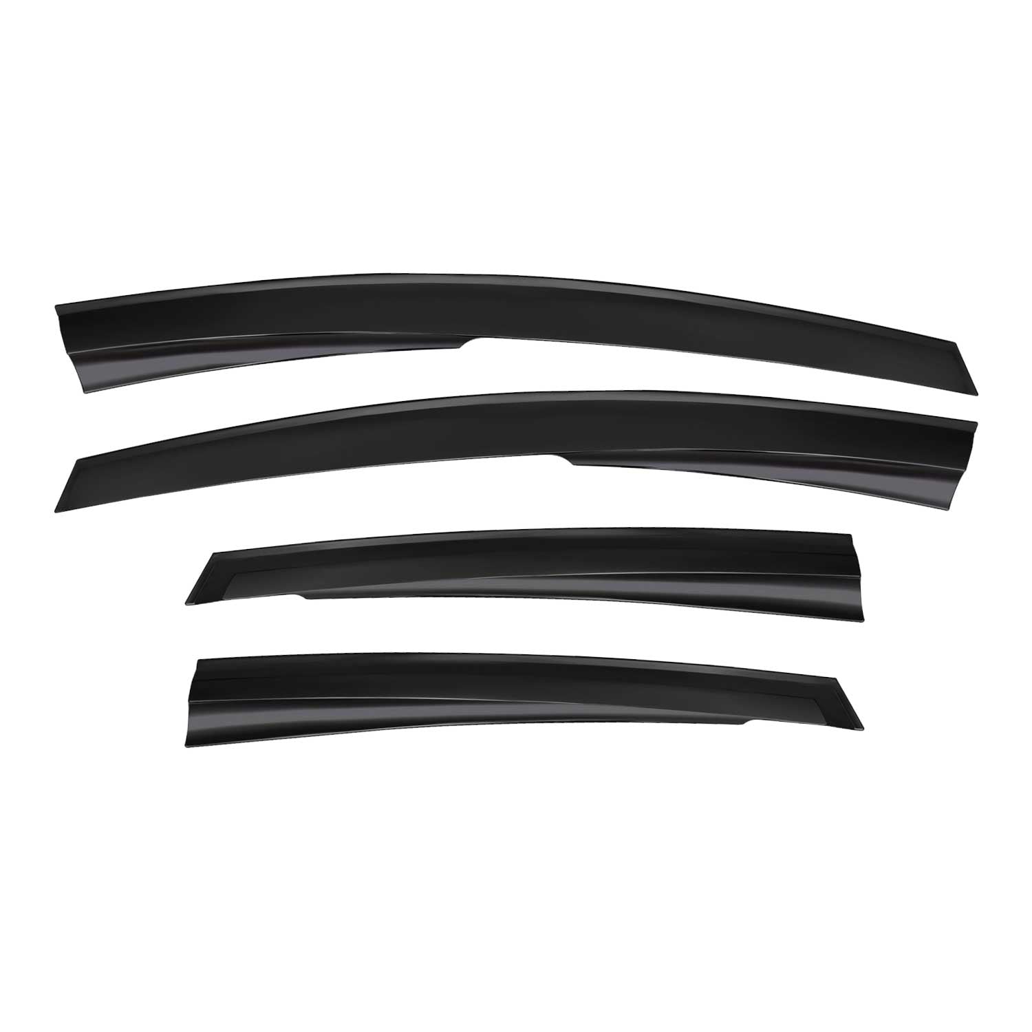 2011-2015 Kia Optima Sedan Window Visor Vent Rain Deflector 4Pcs Smoke