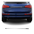 2009-2016 Audi Q5 SQ5 8R 1.gen Rear Trunk Lid Molding Trim Stainless Steel