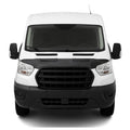 2015-2026 Ford Transit Car Bonnet Mask Hood Bra Black Chequered 1 Pc
