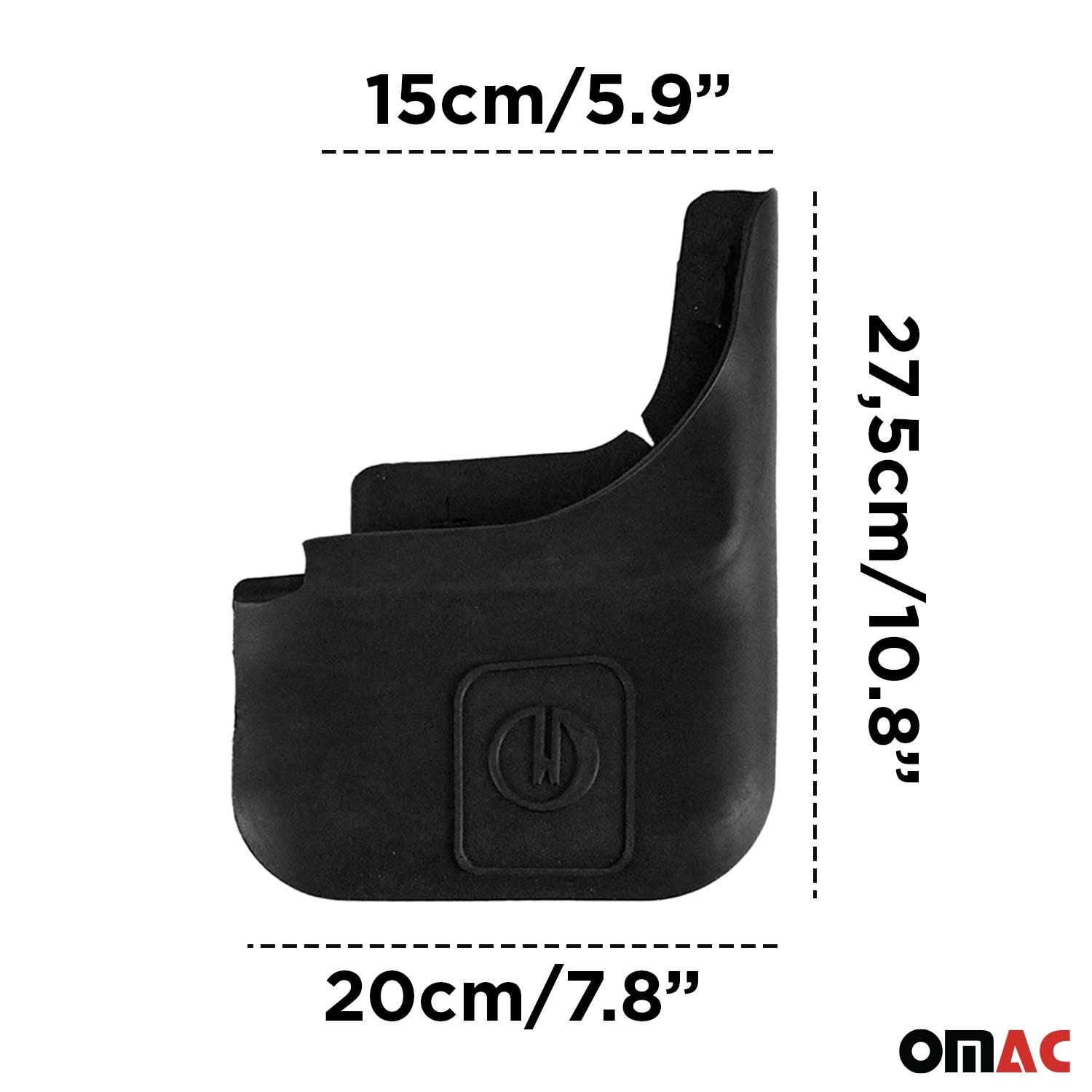 2012-2015 Chevrolet Captiva Sport Mud Guards Splash Mud Flaps Black 2Pcs