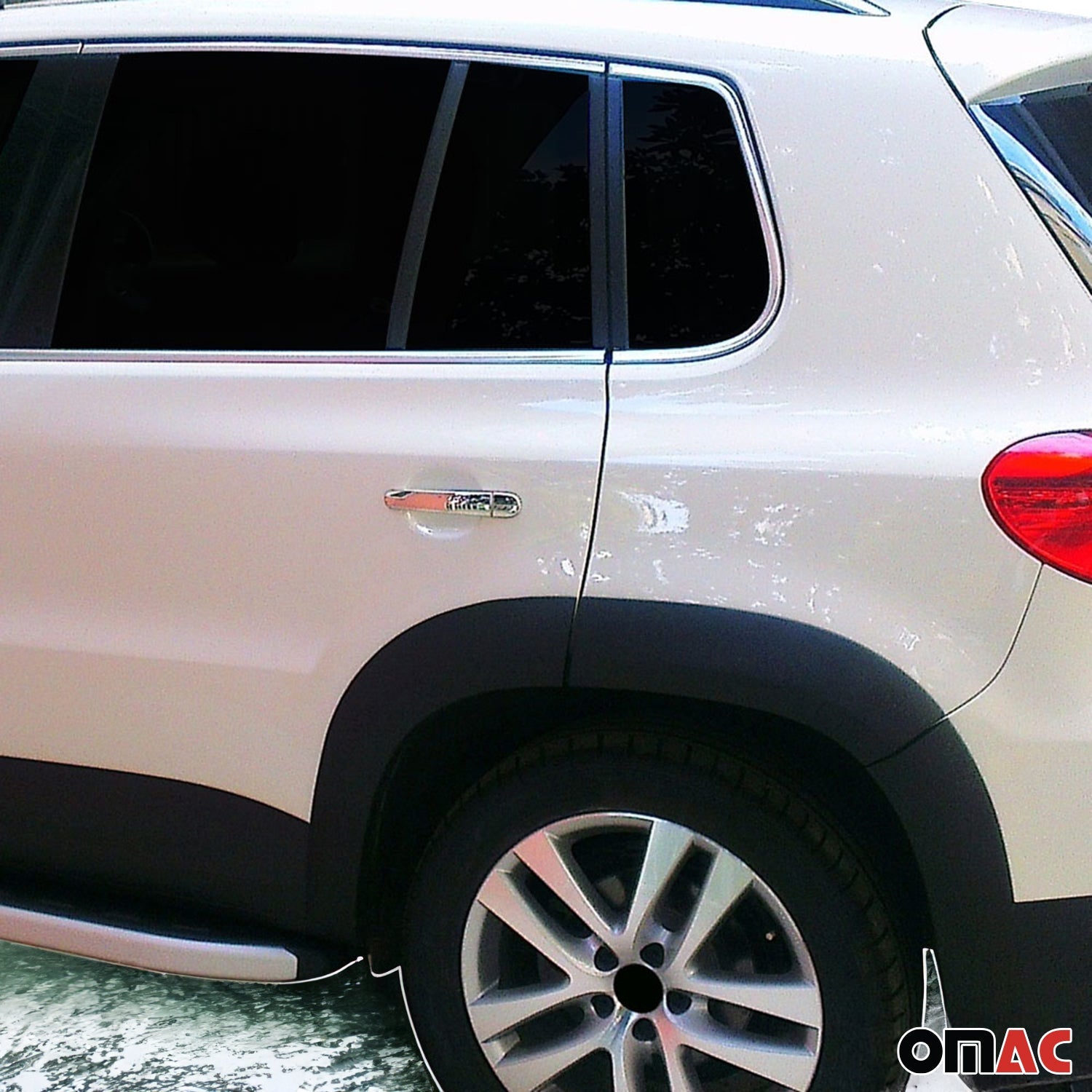 2017-2018 VW Tiguan Limited Car Door Handle Cover Protector Stainless Steel 8 Pcs