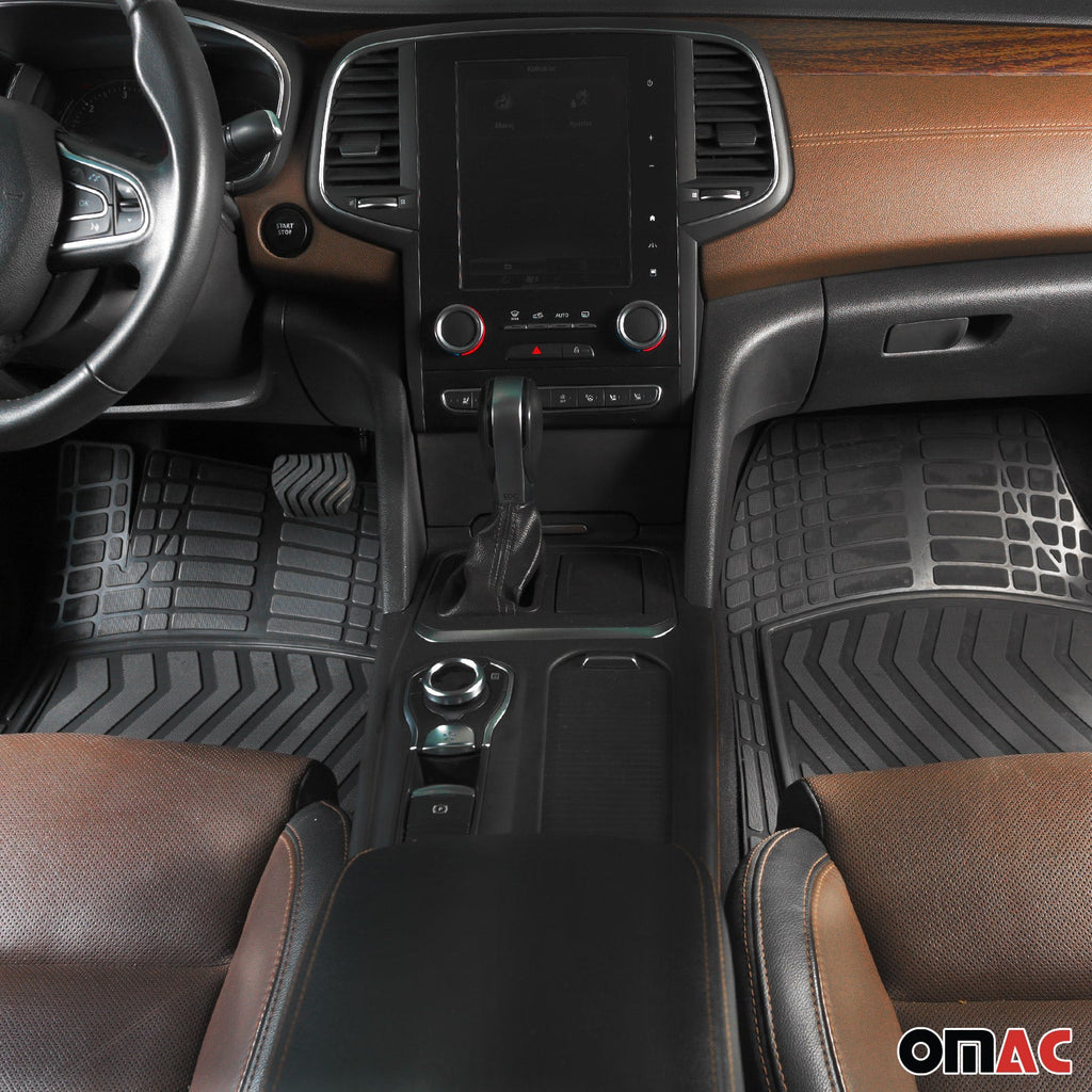 2023-2026 Kia Sportage Semi-Custom fit Floor Mats Liner All Weather Waterproof Black