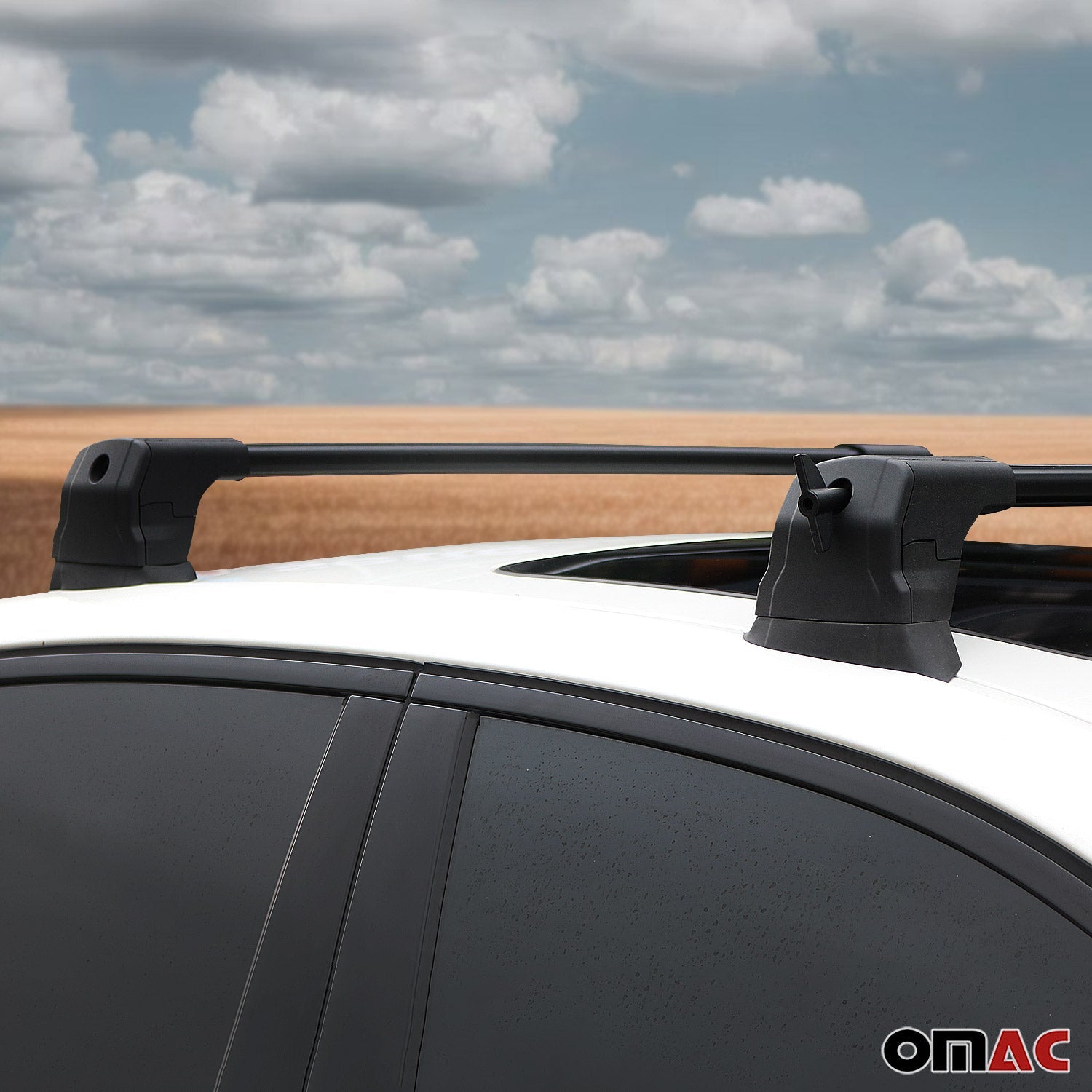 2023-2025 Dodge Hornet Roof Rack Cross Bars Black