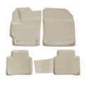 2019-2026 Toyota Corolla Sedan Floor Mats Liners Full Set All Weather Beige