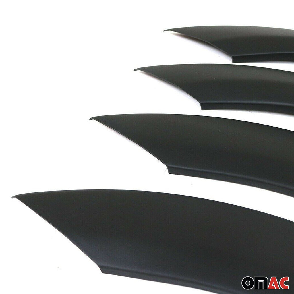 2019-2026 Mercedes Sprinter W907 910 Fender Flares Wheel Protector Black 4x