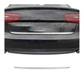 2012-2015 Audi A6 C7 Pre-FL Sedan Rear Trunk Molding Trim Stainless Steel