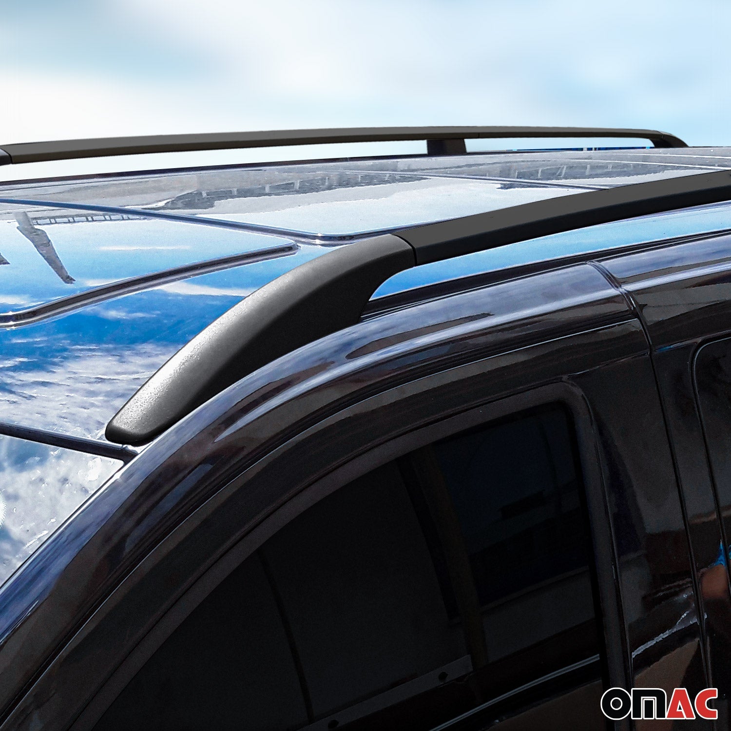 2023-2026 Alfa Romeo Tonale Roof Rack Rails Side Rails Black
