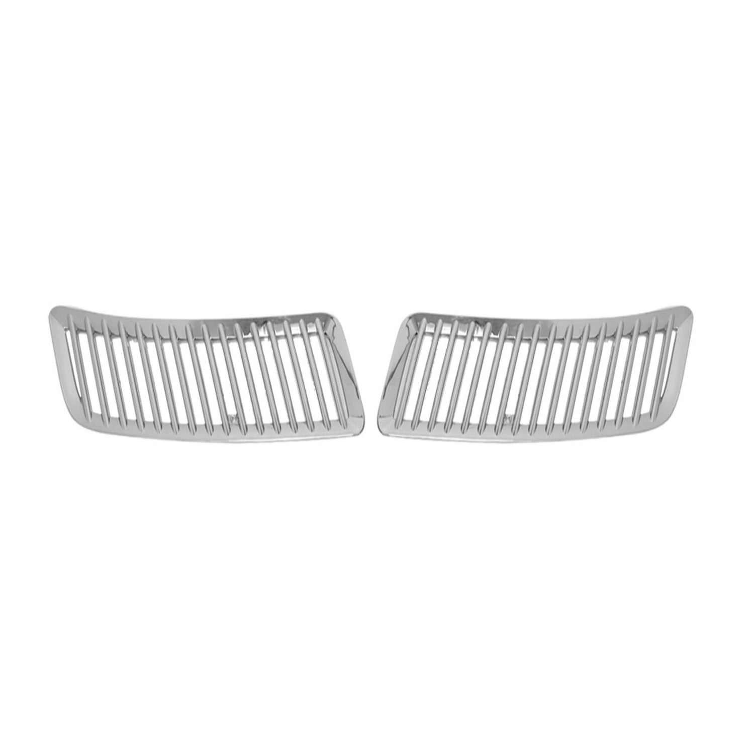 2006-2018 Mercedes Sprinter W906 Front Bumper Grill Trim Molding Silver 2Pcs