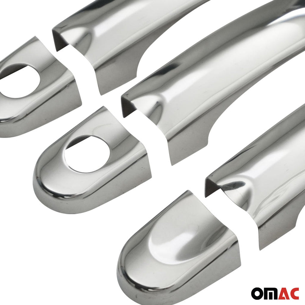 2011-2018 VW Touareg Car Door Handle Cover Protector Stainless Steel Chrome 8 Pcs