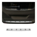 2016-2026 Mercedes Metris Rear Bumper Guard Stainless Steel Brushed with Plastic