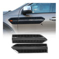 2016-2022 Mercedes GLC Class X253 Side Door Molding Trim Skirt Garnish Black 2 Pcs