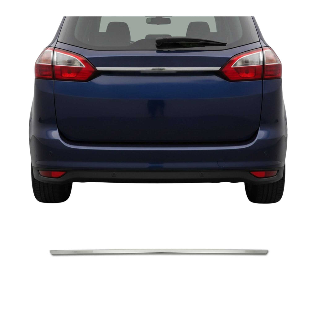2013-2017 Ford C-Max Rear Trunk Tailgate Door Handle Cover Stainless Steel Silver 1Pc