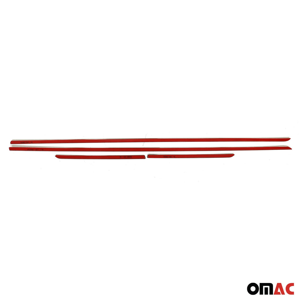 2013-2017 Hyundai Elantra GT Side Door Molding Trim Skirt Garnish Stainless Steel 4x