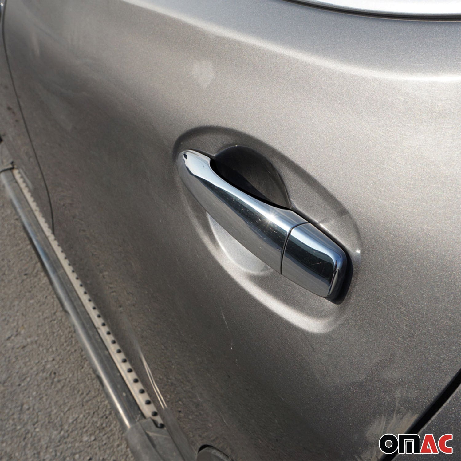 2018-2024 Nissan Kicks Car Door Handle Cover Protector Stainless Steel Chrome 8 Pcs