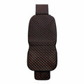 Acura Leather Breathable Front Seat Cover Pads Black Red 1Pc
