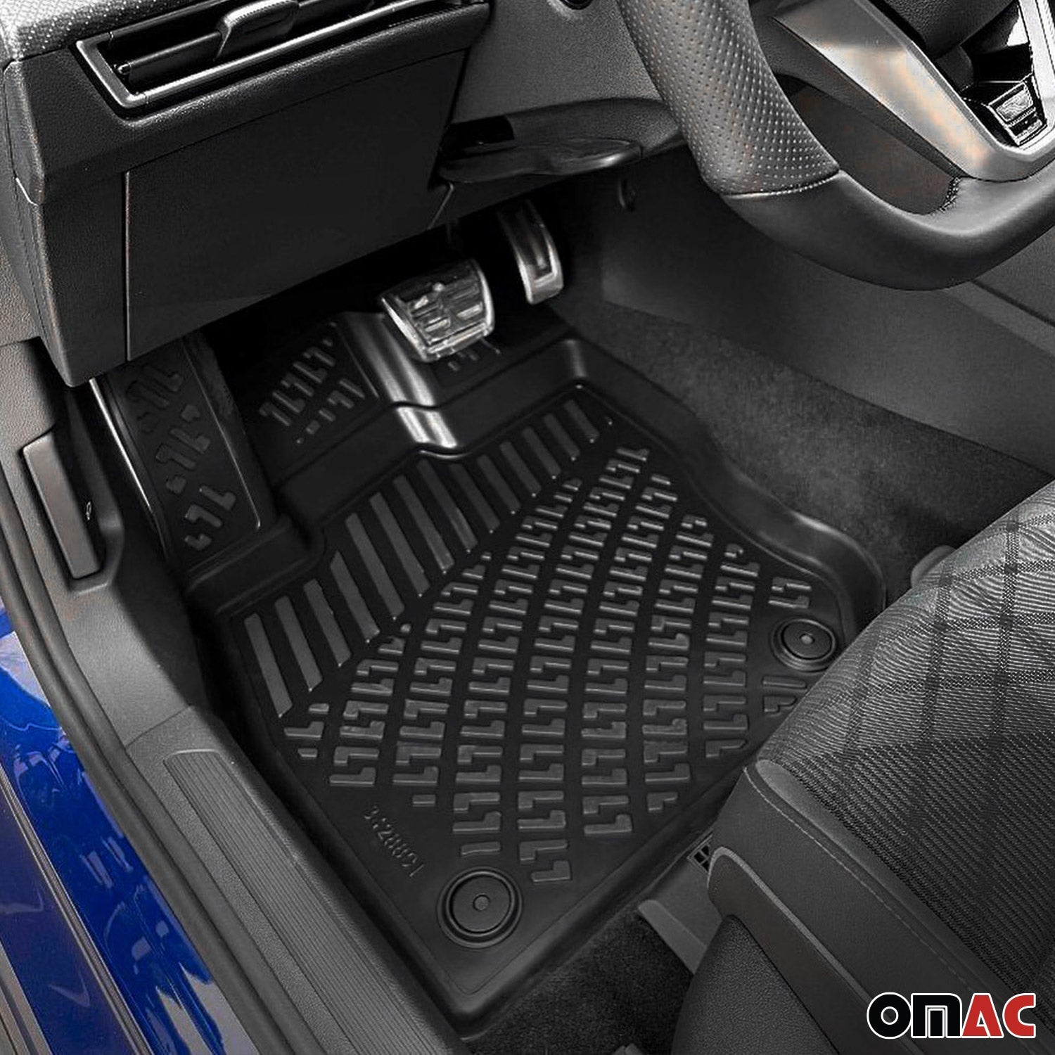 2012-2021 Mercedes Citan Floor Mats Liners Full Set All Weather Black