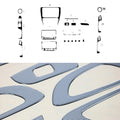 2011-2014 VW Jetta A6 Carbon Look Dashboard Console Trim Kit 22 Pcs