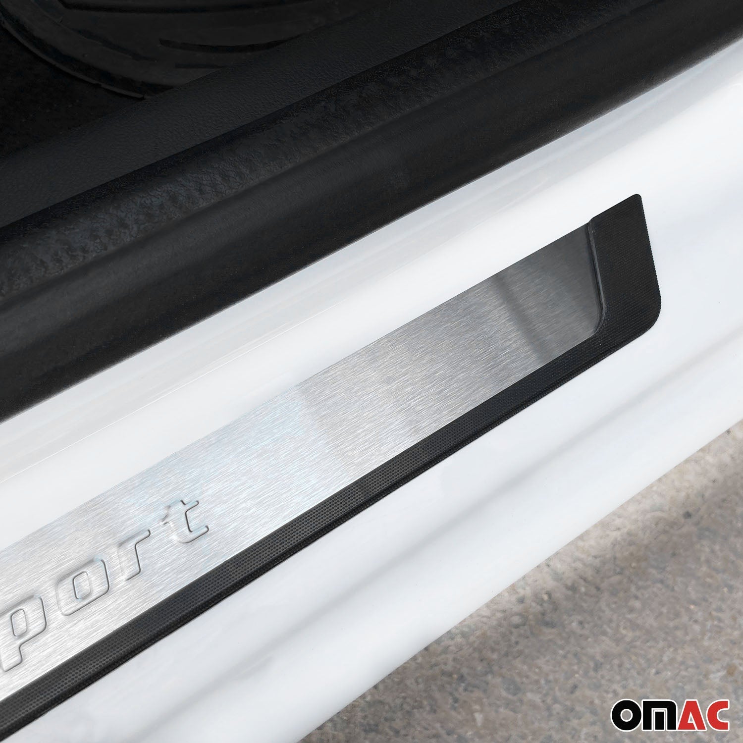 Suzuki Swift Door Sill Scuff Plate Scratch Protector Sport Brushed Stainless Steel 4Pcs
