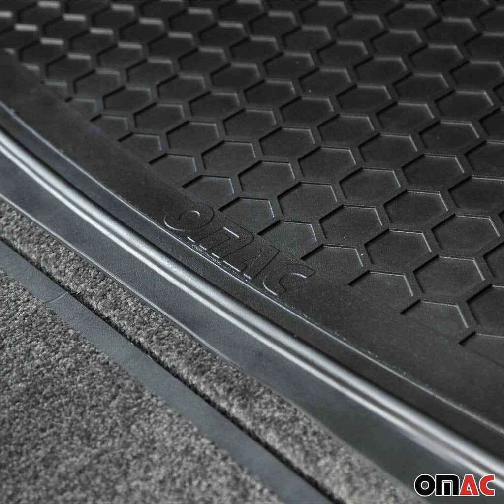 2017-2026 Mazda CX-5 Semi-Custom fit Cargo Mat Liner Waterproof Rubber Black 1Pc