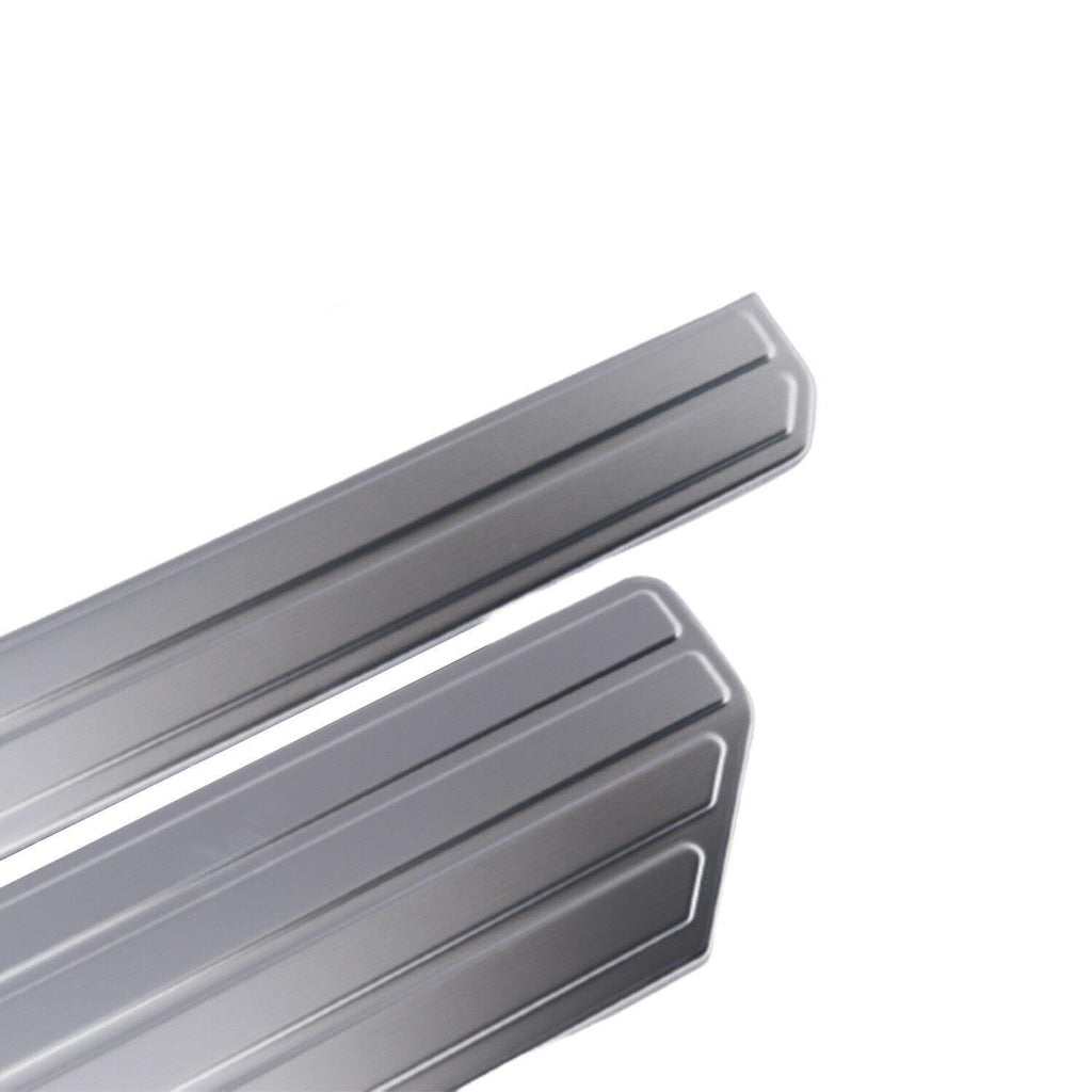 2010-2020 VW Amarok Door Sill Scuff Plate Scratch Protector Stainless Steel Brushed