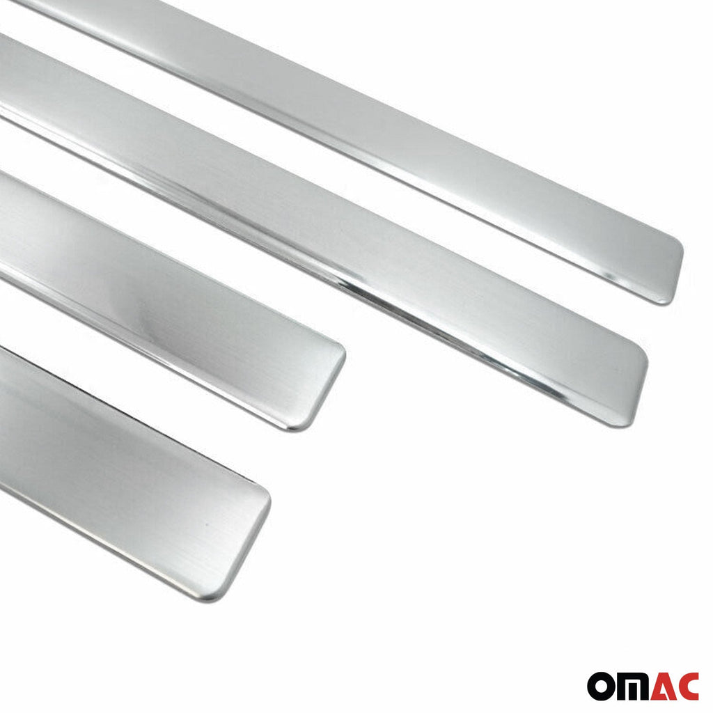 2002-2007 Alfa Romeo 147 Door Sill Scuff Plate Scratch Protector Stainless Steel 4x