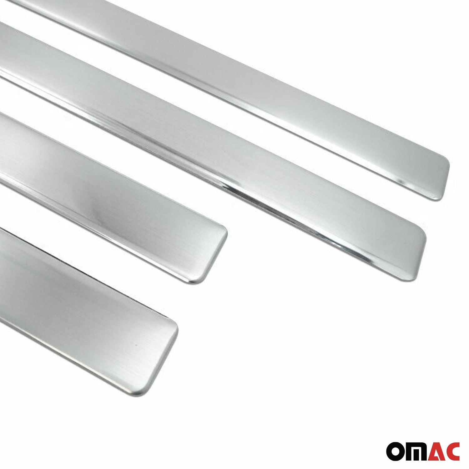 2002-2007 Alfa Romeo 147 Door Sill Scuff Plate Scratch Protector Stainless Steel 4x