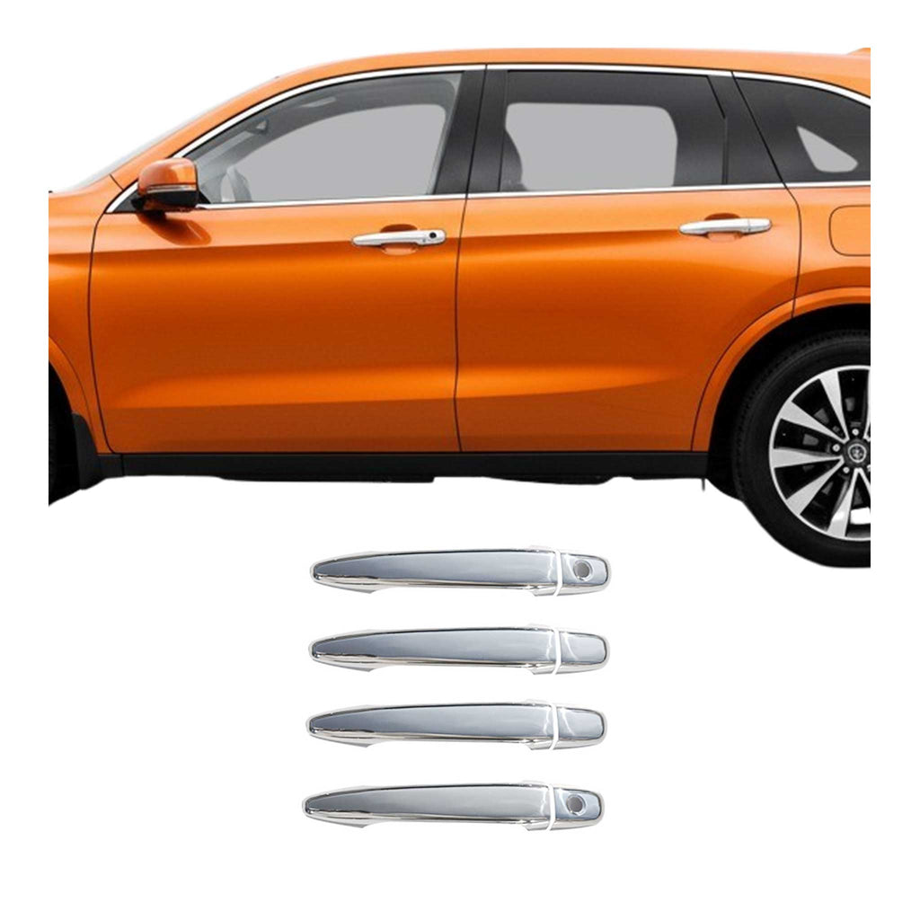 2004-2009 Lexus RX 330 RX350 Car Door Handle Cover Protector Stainless Steel 2 Key Hole