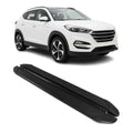 2016-2021 Hyundai Tucson Running Boards Side Steps Black