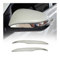 2014-2019 Toyota Highlander Side Mirror Cover Caps Stainless Steel Silver 2 Pcs