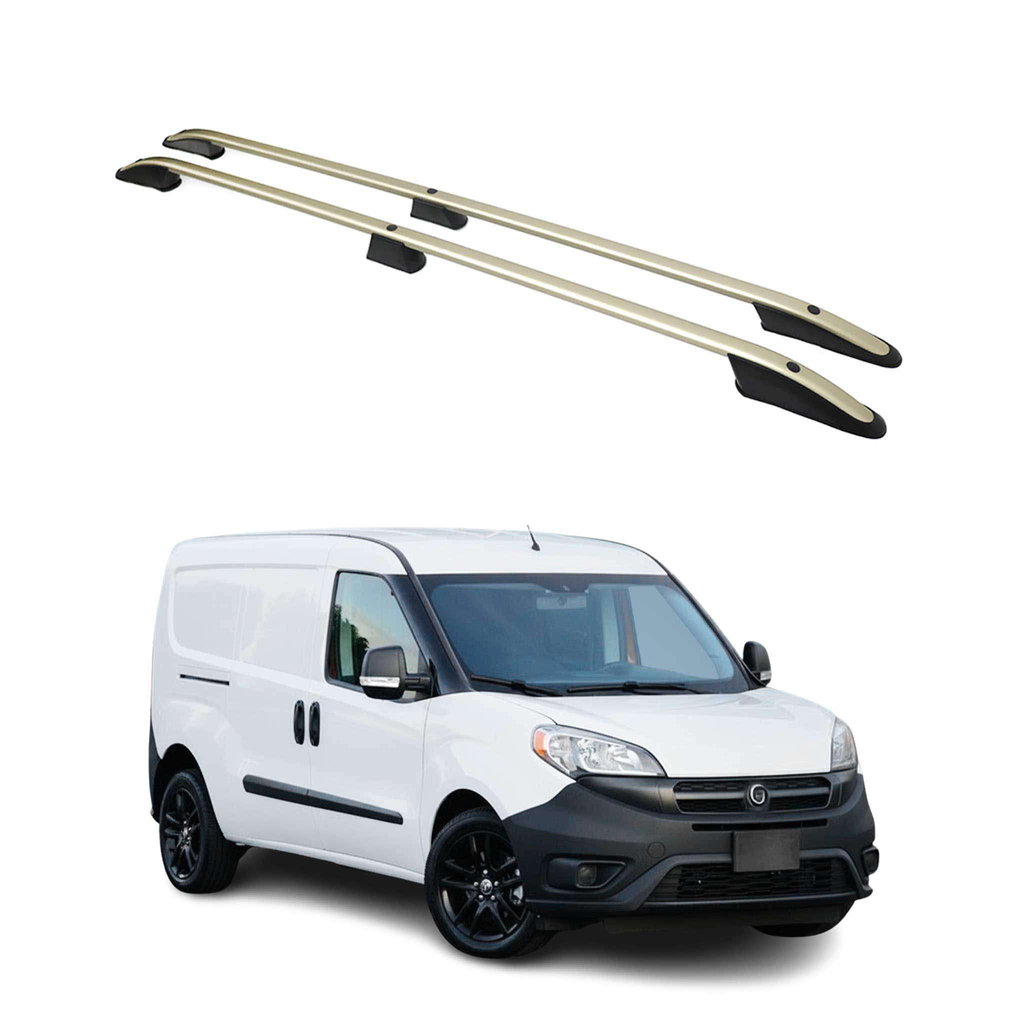 2015-2022 RAM Promaster City L2 Long Roof Rack Rails Side Rails Bronze