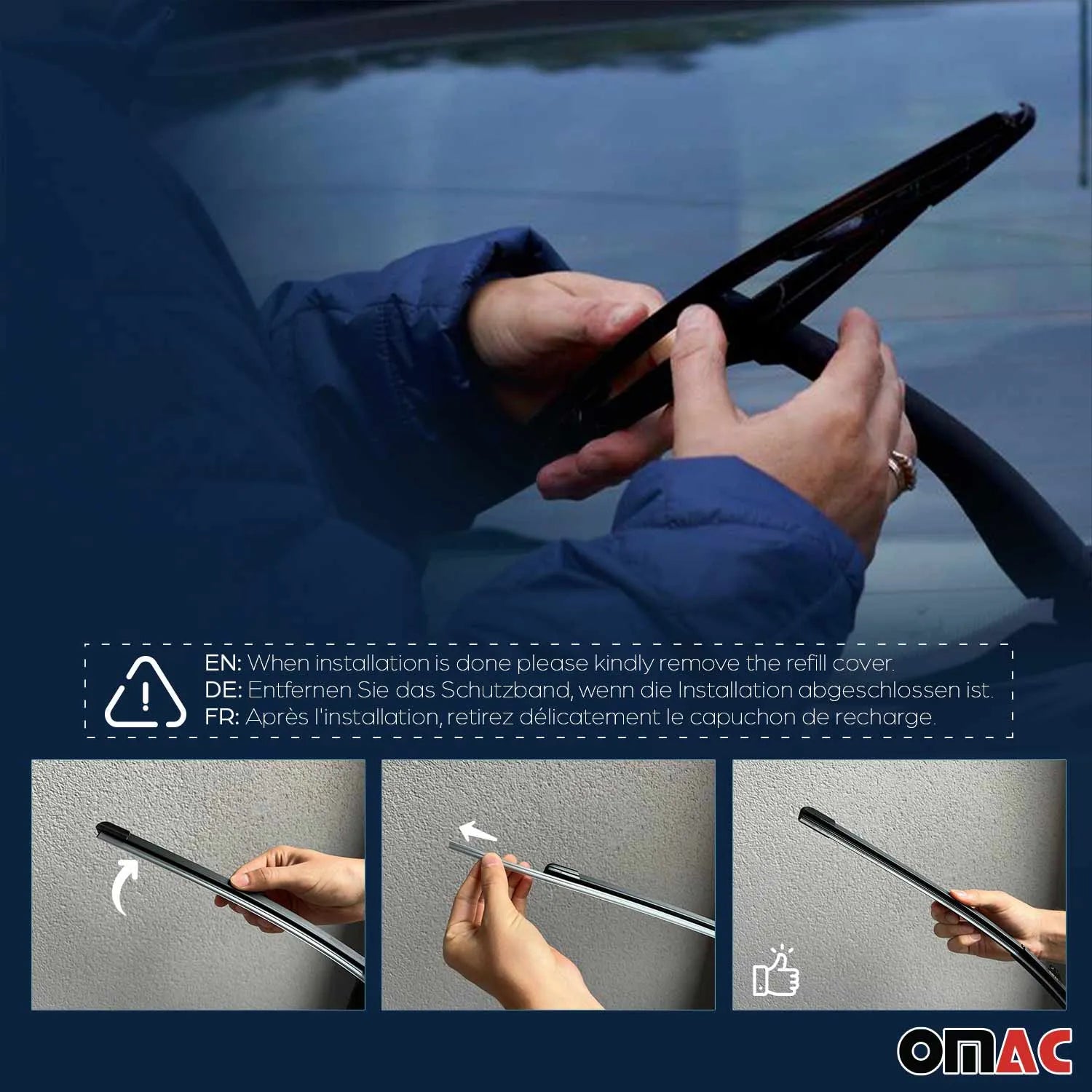 2011-2024 Mitsubishi Outlander Sport Rear Windshield Wiper Blades
