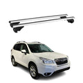 2014-2018 Subaru Forester IV Roof Rack Cross Bars Silver