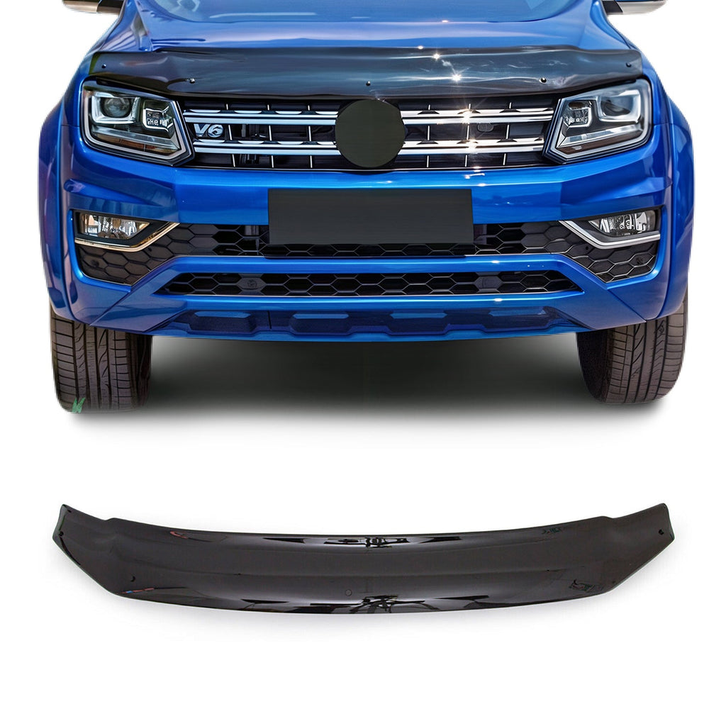 2010-2020 VW Amarok Front Bug Shield Hood Deflector 1 Pc Smoke