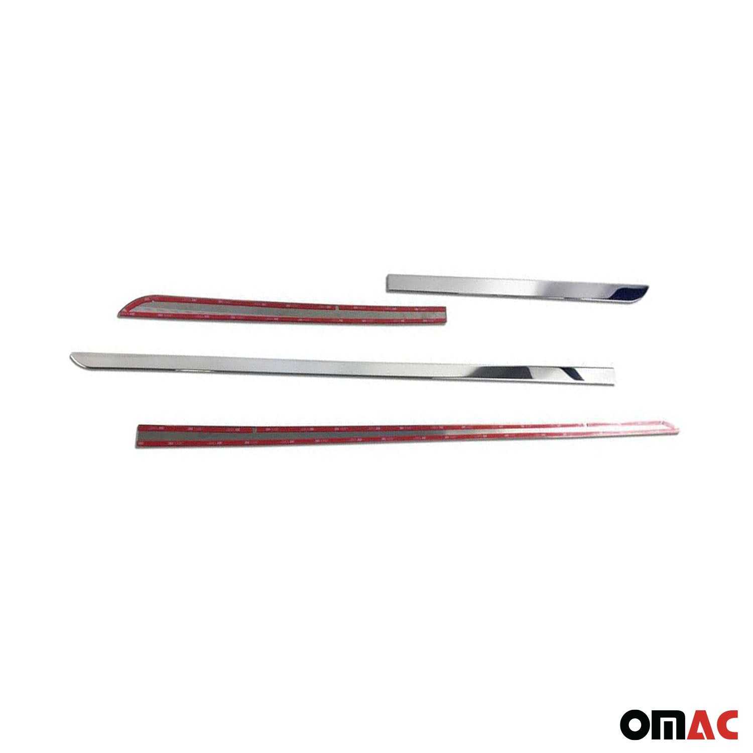 2015-2016 Kia Sportage Side Door Molding Trim Skirt Garnish Stainless Steel Silver 4Pcs
