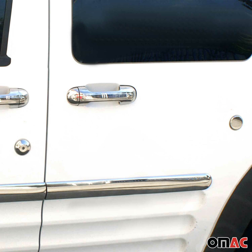 2002-2009 Ford Transit Connect Car Door Handle Cover Protector Stainless Steel 5 Pcs