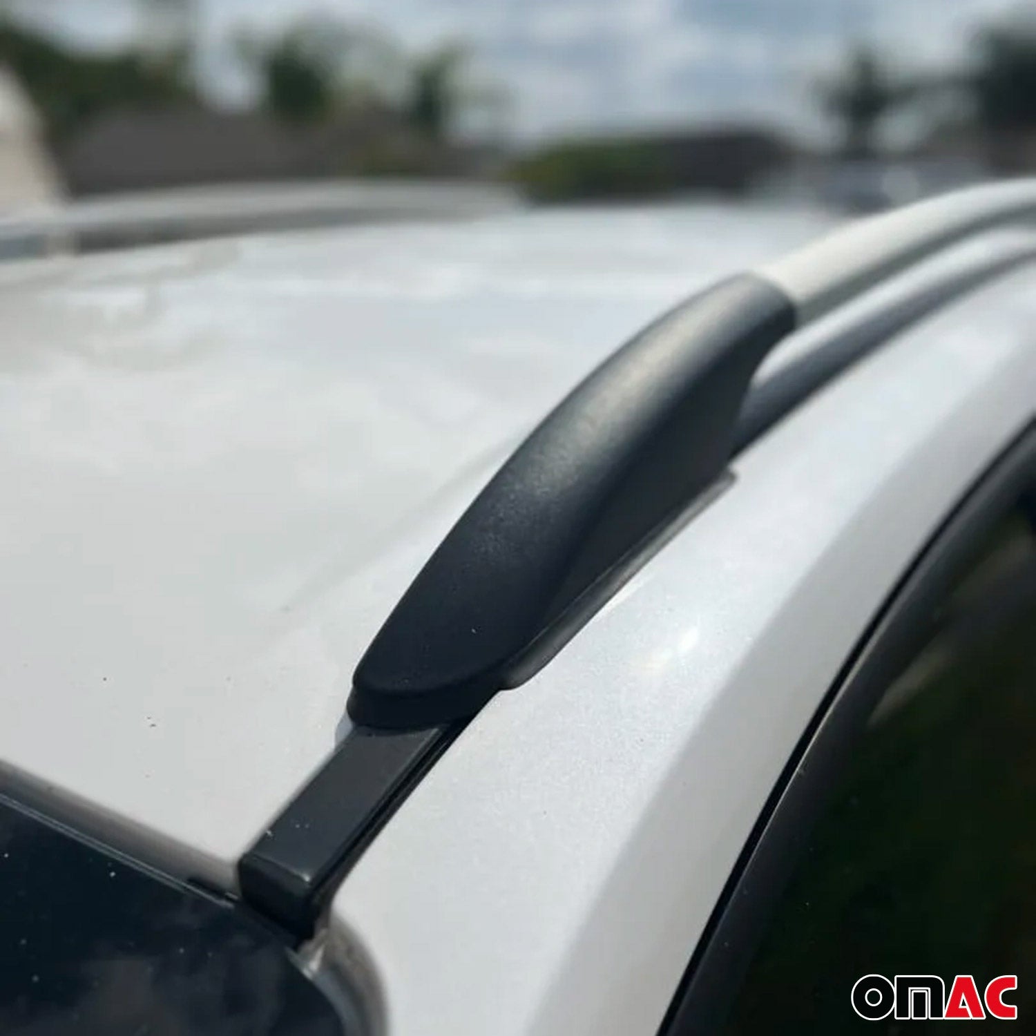2019-2022 Mercedes A Class W177 Hatchback Roof Rack Rails Side Rails Alu Silver 2 Pcs