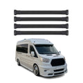 2015-2026 Ford Transit Roof Rack Cross Bars 4Pcs Black