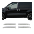 2014-2022 RAM ProMaster Car Door Handle Cover Protector Silver Chrome 8 Pcs