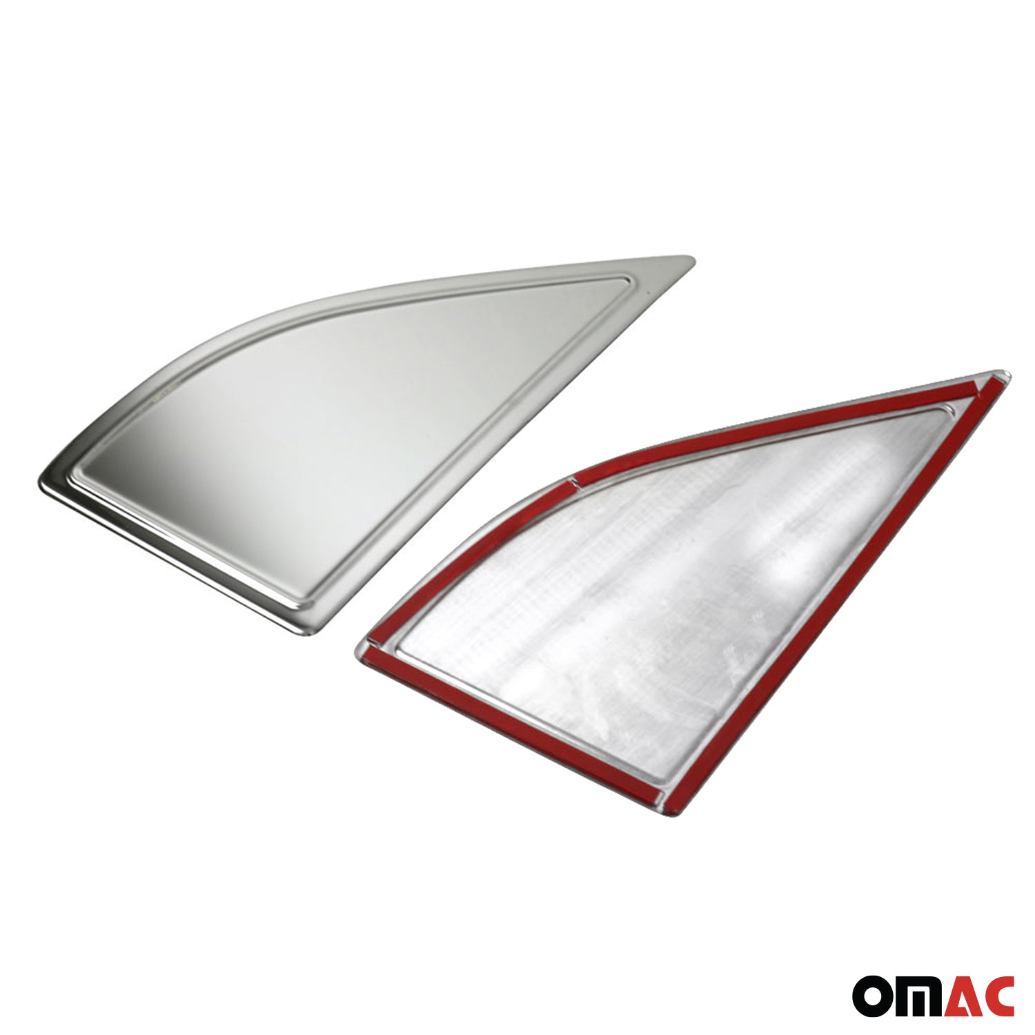 2005-2021 Nissan Frontier Window Molding Trim Streamer Stainless Steel Silver 2 Pcs