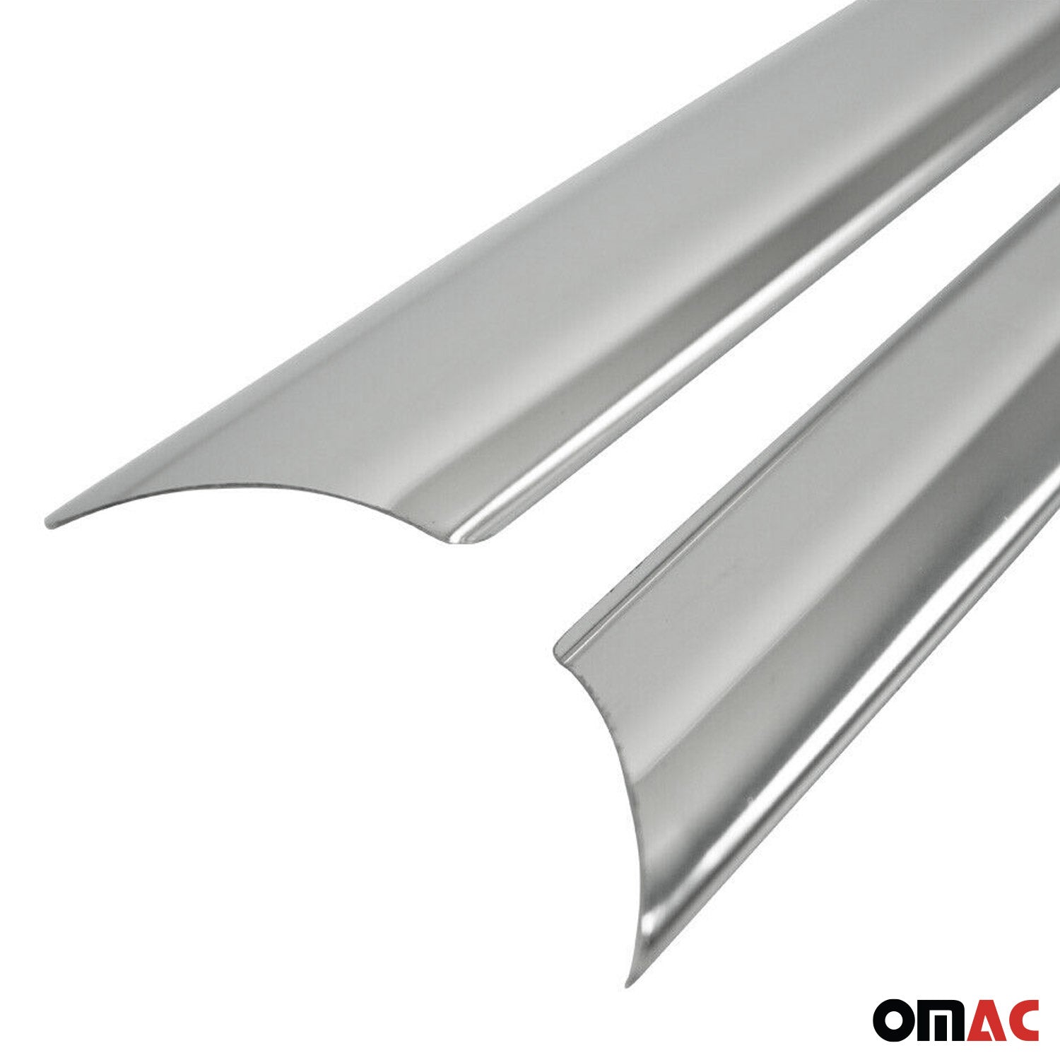 2006-2009 Toyota RAV4 Front Bumper Grill Trim Molding Stainless Steel Silver 4 Pcs