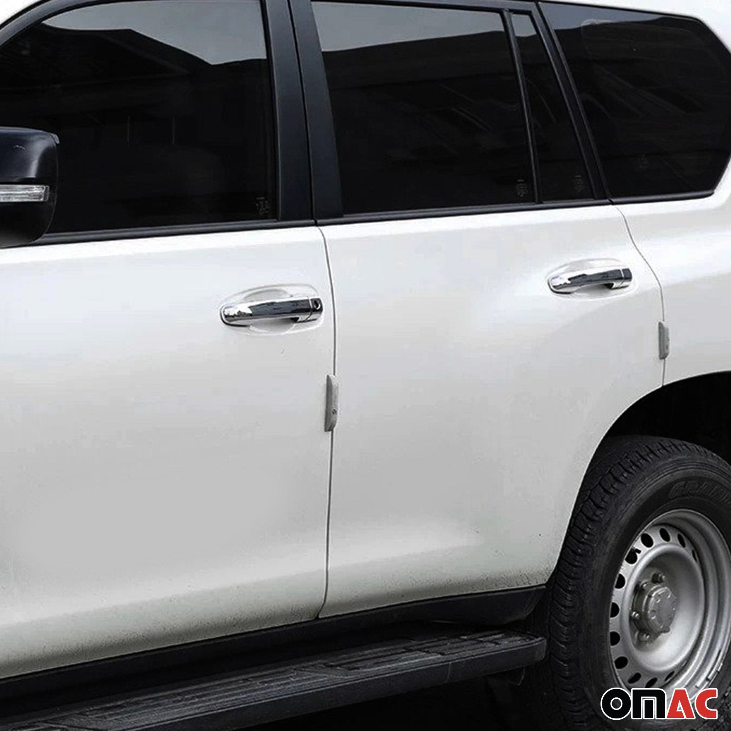 2010-2019 Lexus GX 460 Car Door Handle Cover Protector Stainless Steel Chrome 8 Pcs