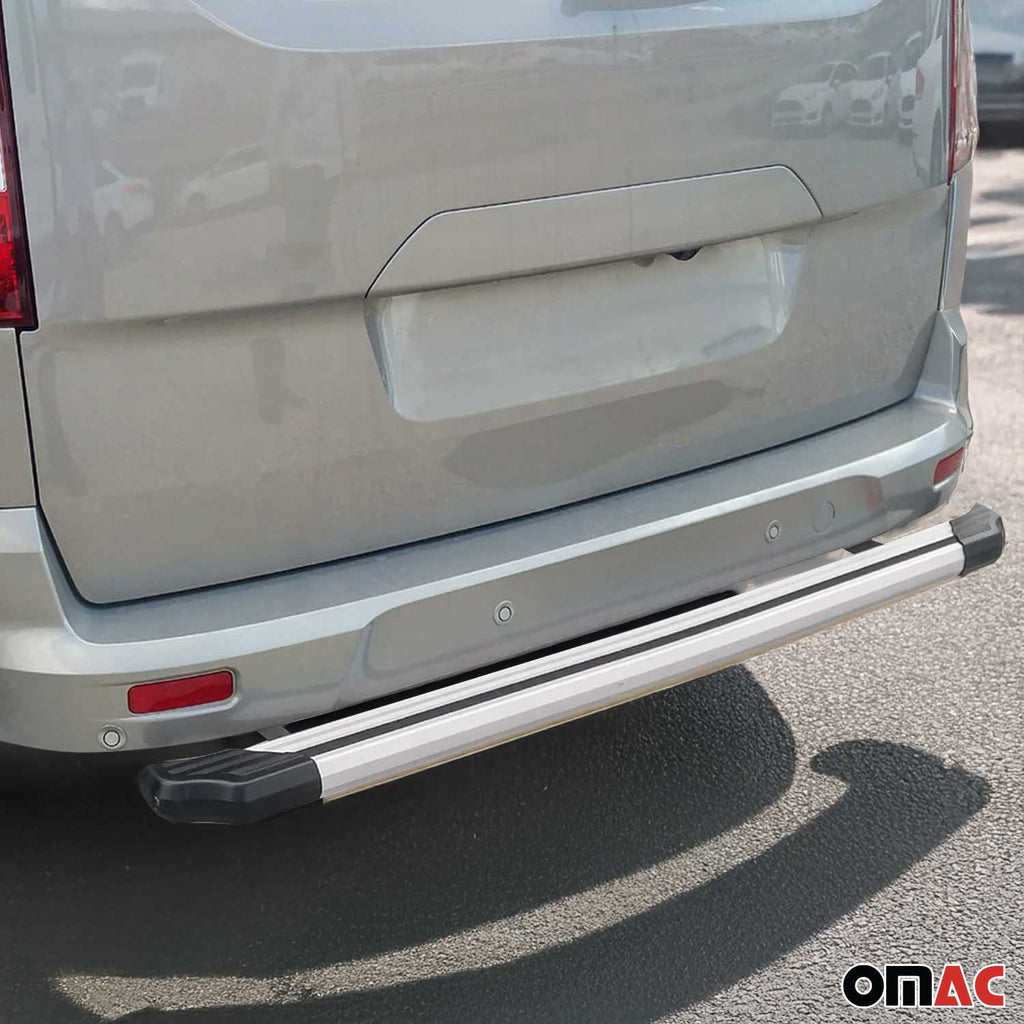 2002-2009 Ford Transit Connect Rear Bumper Step Guard Protector Silver 1 Pc