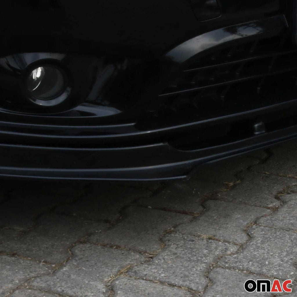 2016-2024 Mercedes Metris Front Bumper Lip Splitter ABS Black 1Pc