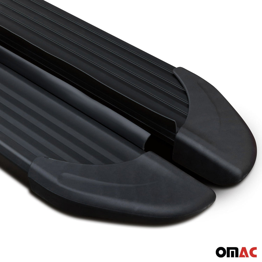 2017-2026 Audi Q7 Running Boards Side Steps Black