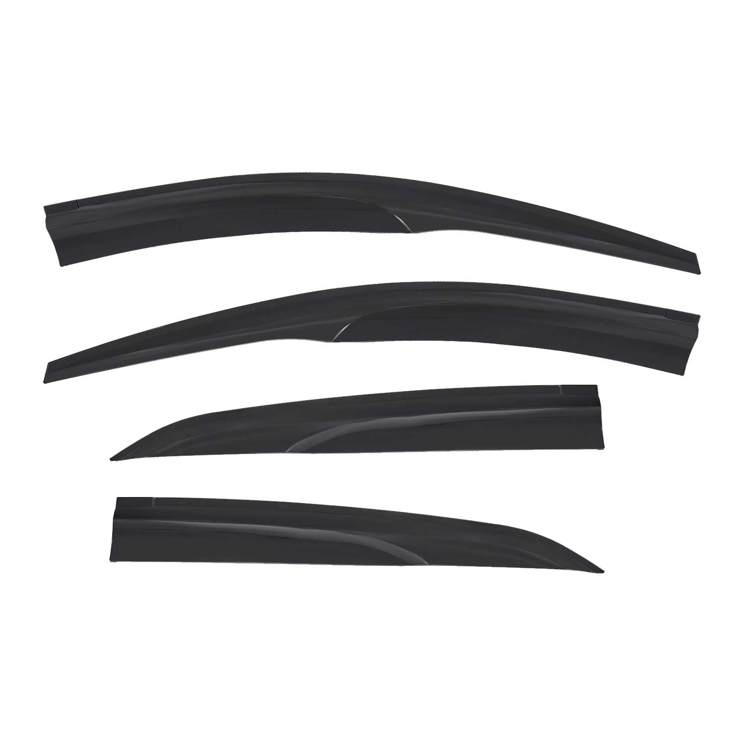 2014-2019 Toyota Corolla Sedan Window Visor Vent Rain Deflector 4Pcs Smoke