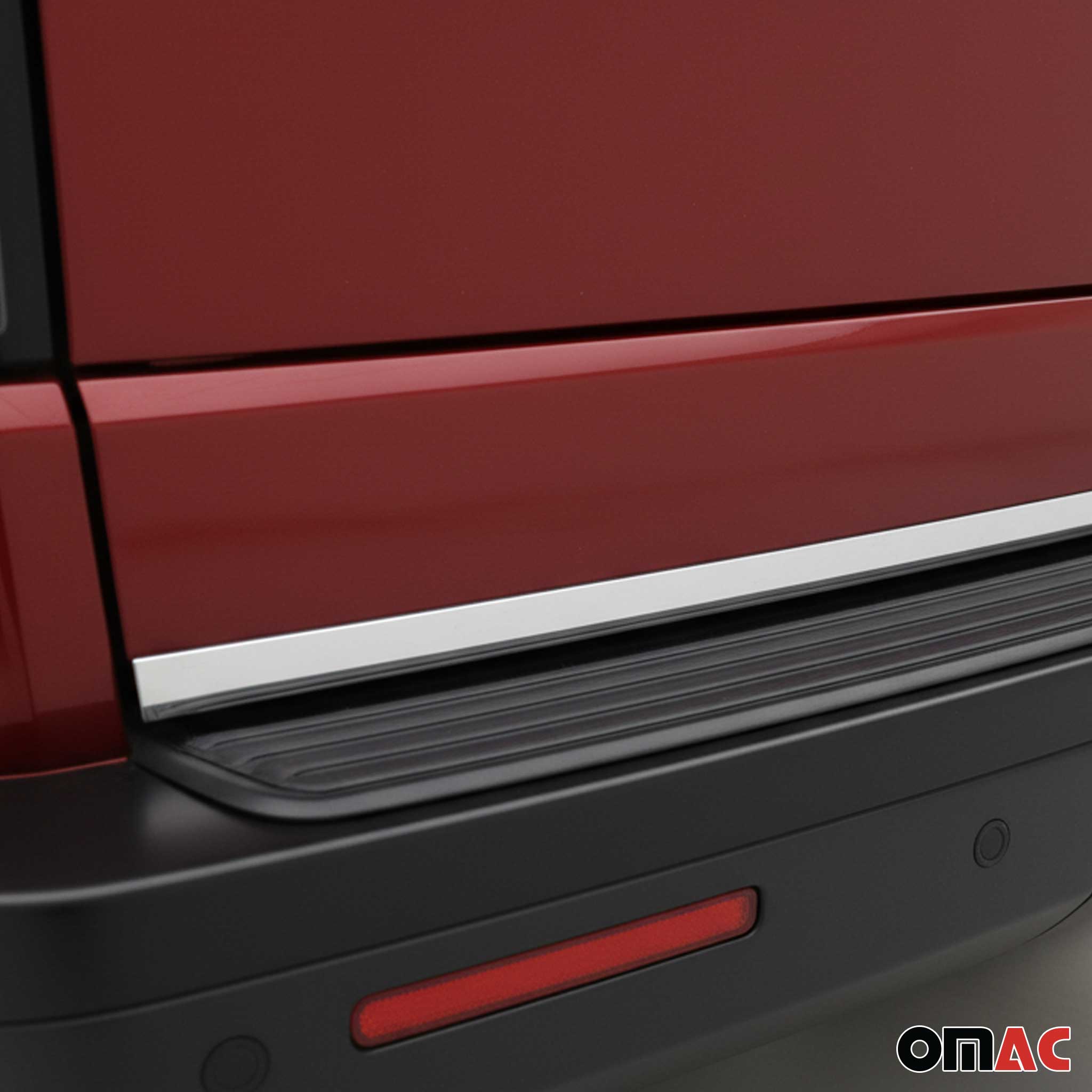 2005-2016 Land Rover LR3 LR4 Rear Trunk Molding Trim Stainless Steel Silver