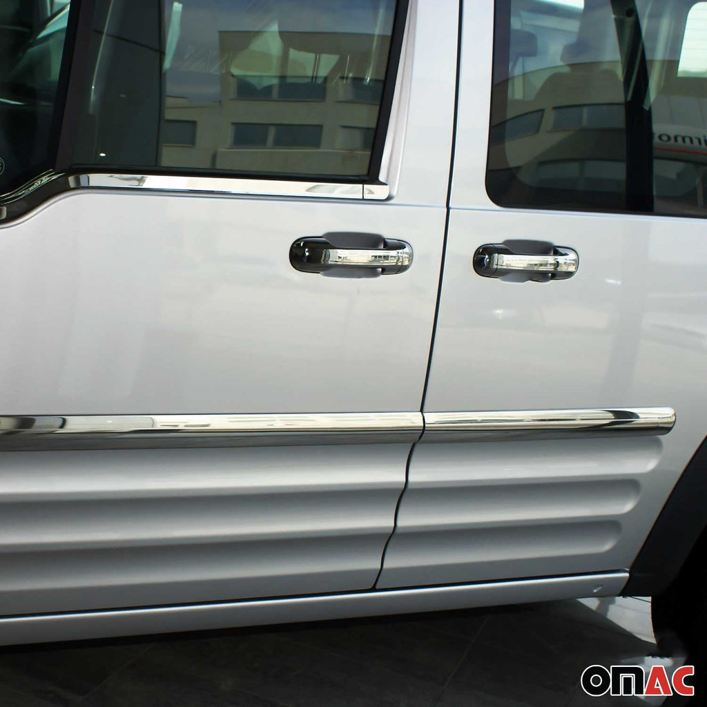 2009-2013 Ford Transit Connect Car Door Handle Cover Protector Stainless Steel 10 Pcs