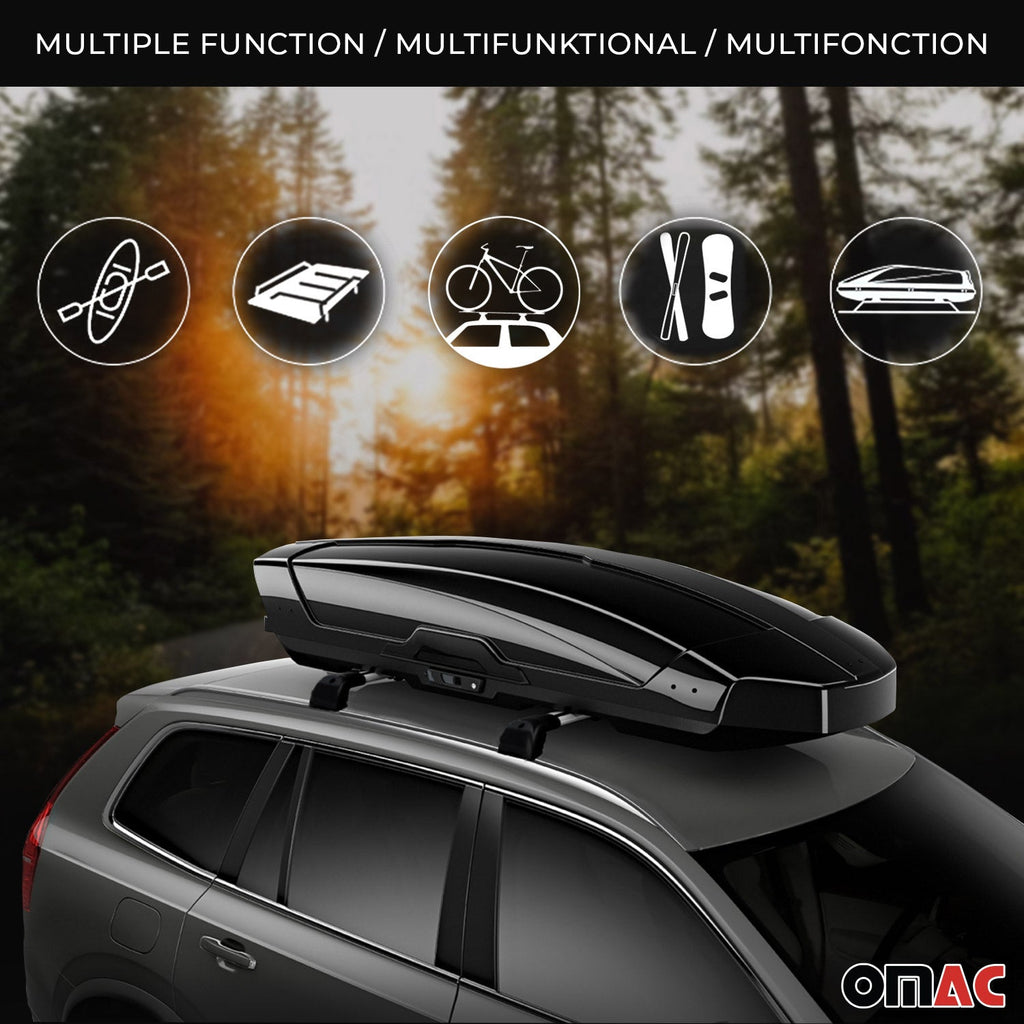 2015-2019 Lincoln MKC Roof Rack Cross Bars Silver