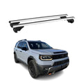 2019-2025 Honda Passport 3.gen Roof Rack Cross Bars Silver
